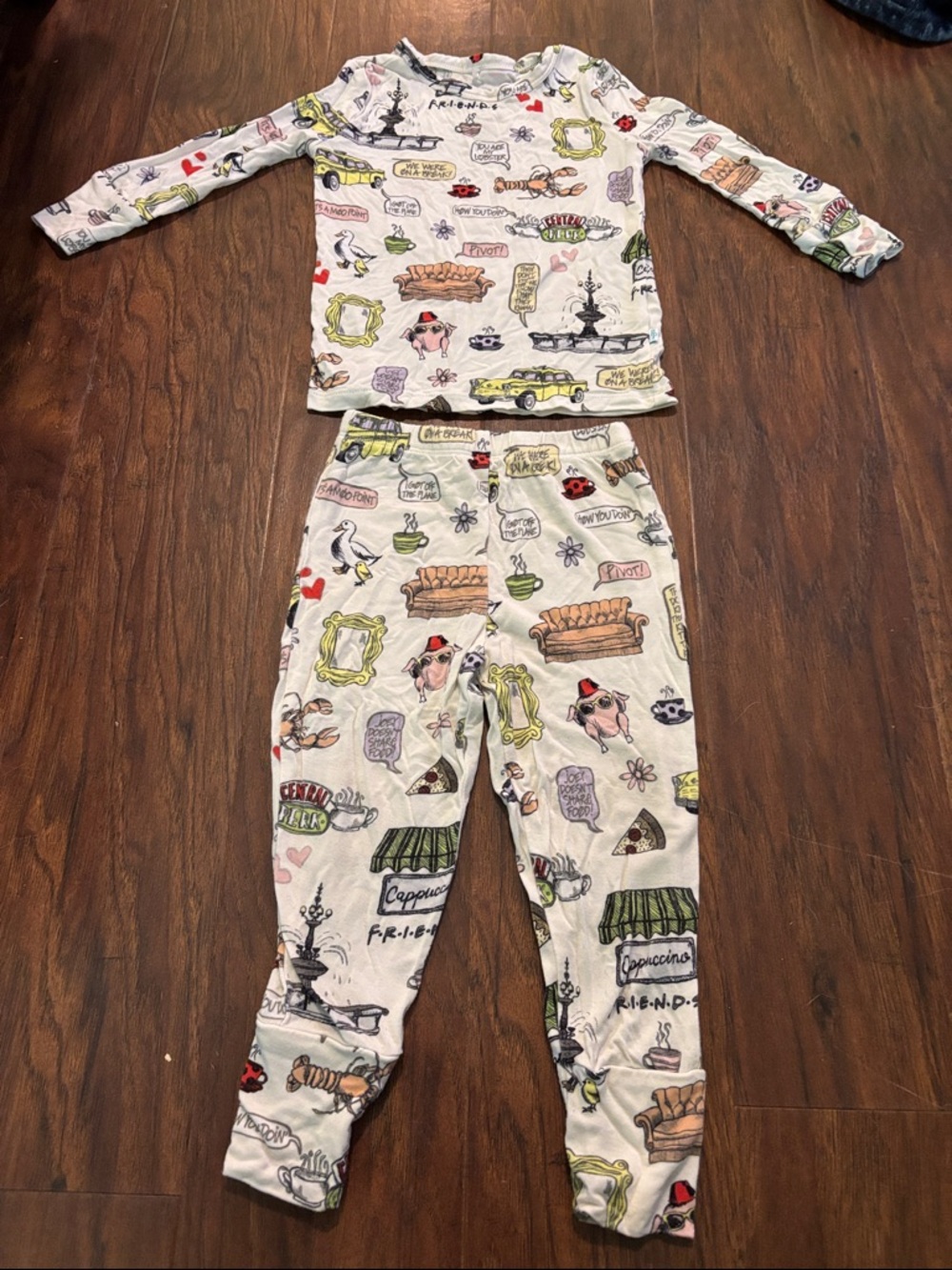 Posh Peanut FRIENDS Pajama Set